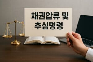 채권압류 및 추심명령